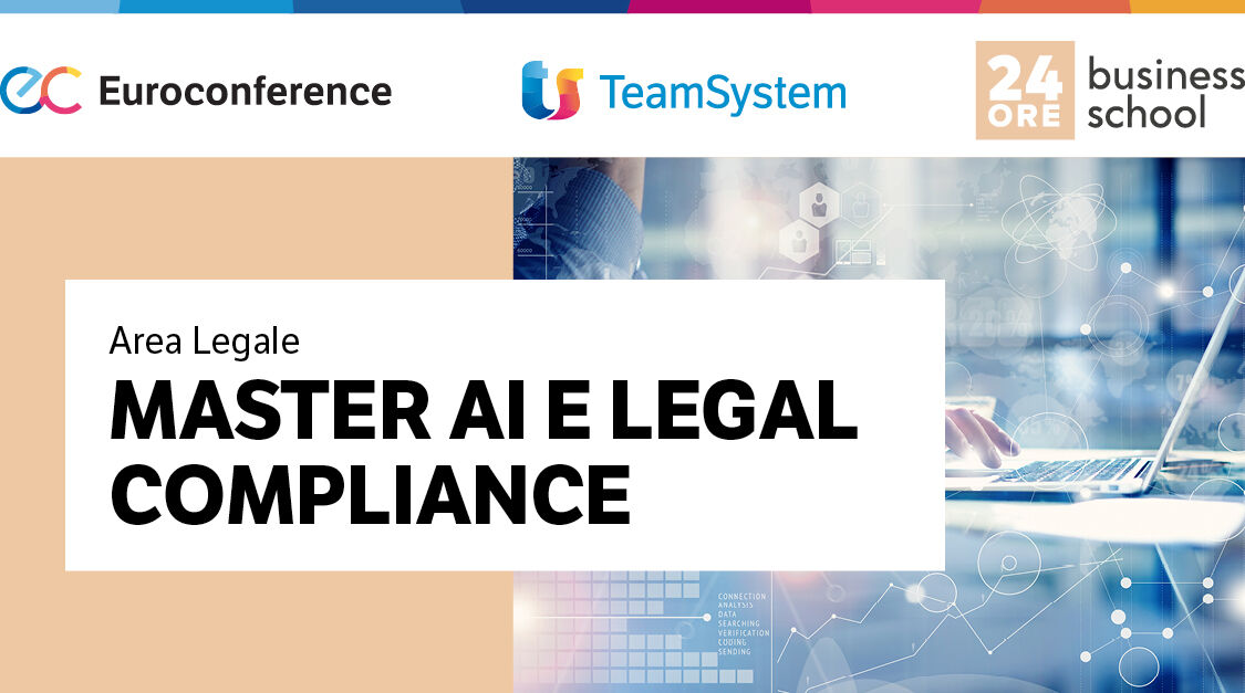 Immagine Master AI e legal compliance | Euroconference